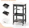 A product image showing a kitchen cart with dimensions and measurements indicated by text and lines. Náhled obrázku produktu