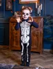 Traje de esqueleto sin mangas para niños, disfraz de Vista previa de la imagen del producto 2