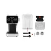 A Russell Hobbs espresso machine and its accessories are displayed against a white background. Produktbild-Vorschau