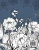 Ein Anti Stress Malbuch für Erwachsenen mit 50 Blumen Produktbild-Vorschau 2