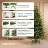 FAIRYTREES Albero di Natale 220 cm in PE 100% pop-up verde Vista previa de la imagen del producto 5