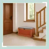 Relaxdays Bamboo shoe storage bench, Ławka do sypialni, Podgląd zdjęcia produktu 3