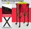 COSTWAY Zusammenklappbarer Tennisballwagen, leichter Produktbild-Vorschau 3