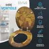 SANILO® WC-Sitz mit Absenkautomatik World Map, Produktbild-Vorschau 2