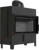 Kamineinsatz KRATKI LUCY 16 kW Ø200 SCHWARZ Schließung Produktbild-Vorschau 3