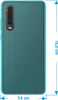 PhoneNatic Case kompatibel mit Huawei P30 - türkis Silikon Produktbild-Vorschau 2