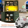Flieks Küchenschrank mit LED-Lichtleiste & Getränkehaltern, Produktbild-Vorschau 7