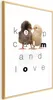 Posterpapier Poster - Keep Calm and Love 60x90 cm Text Produktbild-Vorschau 1