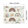Home Regenbogen-Wandteppich, Boho-Wandteppich, Wandbehang, Produktbild-Vorschau 3