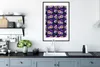 MuchoWow® MuchoWow® Gerahmtes Poster Blumen - Lila - Produktbild-Vorschau 4