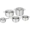 Set di pentole Tefal Virtuoso E492SA25 da 10 pezzi Anteprima dell’immagine prodotto 1