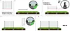 ROYSSON® Doppelstabmattenzaun 6/5/6 Komplettset | 30 m Produktbild-Vorschau 12