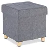 Pouf Relaxdays avec espace de rangement, rembourrage Voir les images du produit 10