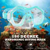 Maschera da sub per bambini panoramica a 180°, Anteprima dell’immagine prodotto 2