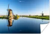 MuchoWow® Poster Mühlen - Holland - Wasser 180x120 cm - Produktbild-Vorschau 1