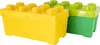 LEGO® 2 Boîtes de rangement Moyenne Verte + Jaune avec Voir les images du produit 1