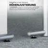 bümö Schreibtisch Serie-N - Nachbildung: Nussbaum, Größe:  Produktbild-Vorschau 2