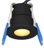 HOFTRONIC - Spot encastré LED 3W 12V IP65 2700K Noir 28mm Voir les images du produit 1