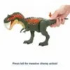 Mattel Jurassic World Dinosauri in movimento ALBERTOSAURUS Anteprima dell’immagine prodotto 6