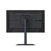 The back of a black computer monitor on a white background. Voir les images du produit