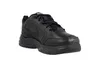 A black Nike Air Monarch IV sneaker shown from a three-quarter angle against a white background. Náhľad obrázku produktu