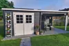 Gartenhaus Blockbohlenhaus CA2977 28 mm naturbelassen mit 3 Produktbild-Vorschau 5