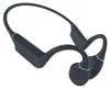 A pair of black bone conduction headphones with silver accents, shown against a white background. Náhľad obrázku produktu