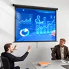 HOMCOM Beamer Leinwand 171 x 128 cm 84 Zoll 4:3 HD 4K Produktbild-Vorschau 9