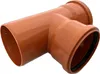 KG T-Stück DN 160/110 87° PVC-U Verbinder | mit Dichtung | Produktbild-Vorschau 8