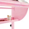 Kinderschreibtisch SARI höhenverstellbar in weiß/rosa, Produktbild-Vorschau 7