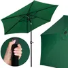 Springos® Ombrellone da giardino Ombrellone con funzione di Anteprima dell’immagine prodotto 21