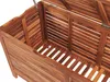 BELIANI Úložný box a akáciového dřeva tmavě hnědý 130 x 64 Náhled obrázku produktu 8