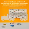 Creative Deco Setzkasten Holz Sammlervitrine für Autos 80 Produktbild-Vorschau 8