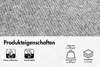 Eigenschaften: schwer entflammbar, rutschfest, Infos zu Pol- und Gesamtgewicht. Höhe: ca. 2,5 mm. Produktbild-Vorschau