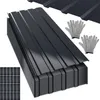 Hebitod 36xtôle trapézoïdale 115x45 cm=18 ㎡ Tôle de toit Voir les images du produit 1