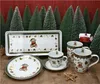 MamboCat Friend talerzyk na ciasto 35x15,5 cm porcelana Podgląd zdjęcia produktu 5