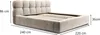 Polsterbett BOSTON 180x200 Doppelbett mit Bettkasten & Produktbild-Vorschau 12