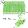 WELLGRO Tablettenbox für 7 Tage - Pillendose je 3 Fächer Produktbild-Vorschau 2