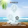 Arebos AR-HE-LZTV55W, Weiß, 2850 mm, 2850 mm, 3840 mm, 2,1 Produktbild-Vorschau 9