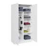 BEAUTYSOFA | Drehtürenschrank LOOK Weiß - Moderner Produktbild-Vorschau 5