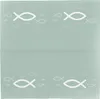 itenga Servietten 40er Fisch (20x WEIß Eukalyptus + 20x Produktbild-Vorschau 4
