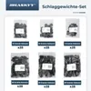 HASKYY 150 tlg. Set Schwarze Schlaggewichte Stahlfelgen Produktbild-Vorschau 4