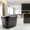 SAVIC Katzentoilette Hop In schwarz/gold Produktbild-Vorschau 4