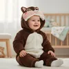 Pigiama Onesie Costume Travestimento Scoiattolo Anteprima dell’immagine prodotto 4