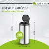 Automatický odpadkový kôš Juskys so senzorom 40 l do Náhľad obrázku produktu 9