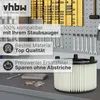 vhbw 3x Faltenfilter kompatibel mit Bosch AdvancedVac 20, Produktbild-Vorschau 7