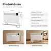 Riscaldatore convettore EMKE 2000 W con WiFi e app, Anteprima dell’immagine prodotto 8