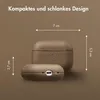 Accezz Echtes Leder Case AirPods Pro 3 - Taupe Produktbild-Vorschau 7
