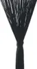 Rideau en fils 2 pcs 100 x 250 cm Noir Voir les images du produit 7