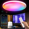 48W Led Deckenleuchte Weiß Smart RGB Dimmbar Deckenlampe Produktbild-Vorschau 1